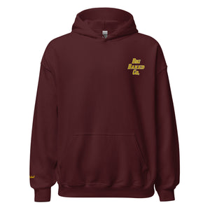 'Big Baked Co' Pullover Hoodie - Stay Baked Sleeve