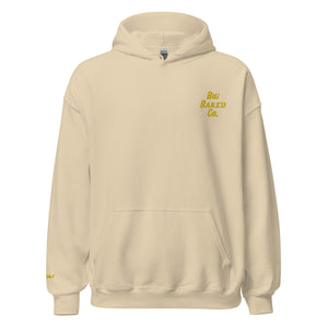 'Big Baked Co' Pullover Hoodie - Stay Baked Sleeve