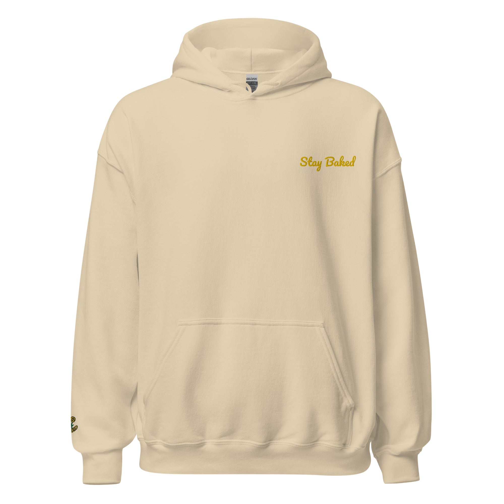 'Stay Baked' Pullover Hoodie - Stay Baked Sleeve