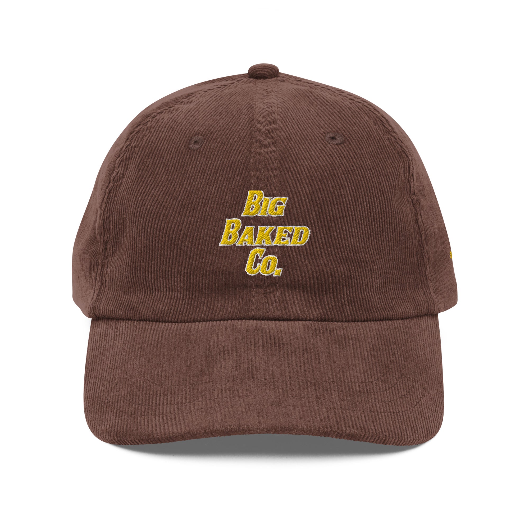 'BigBakedCo' Corduroy Cap