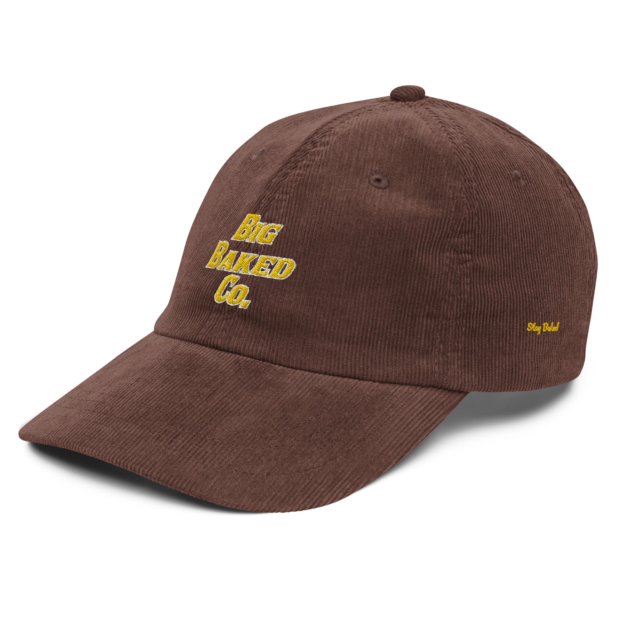'BigBakedCo' Corduroy Cap