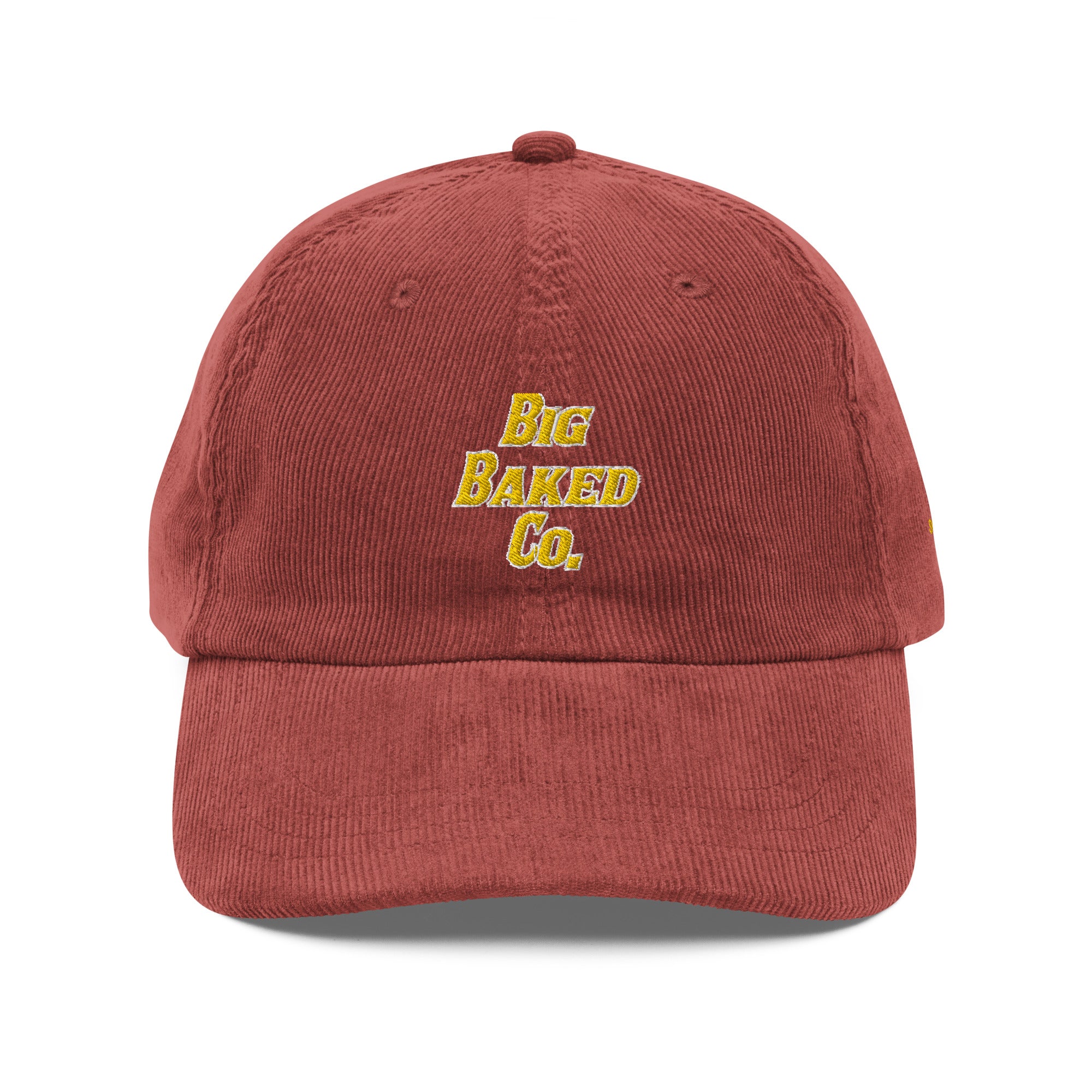 'BigBakedCo' Corduroy Cap