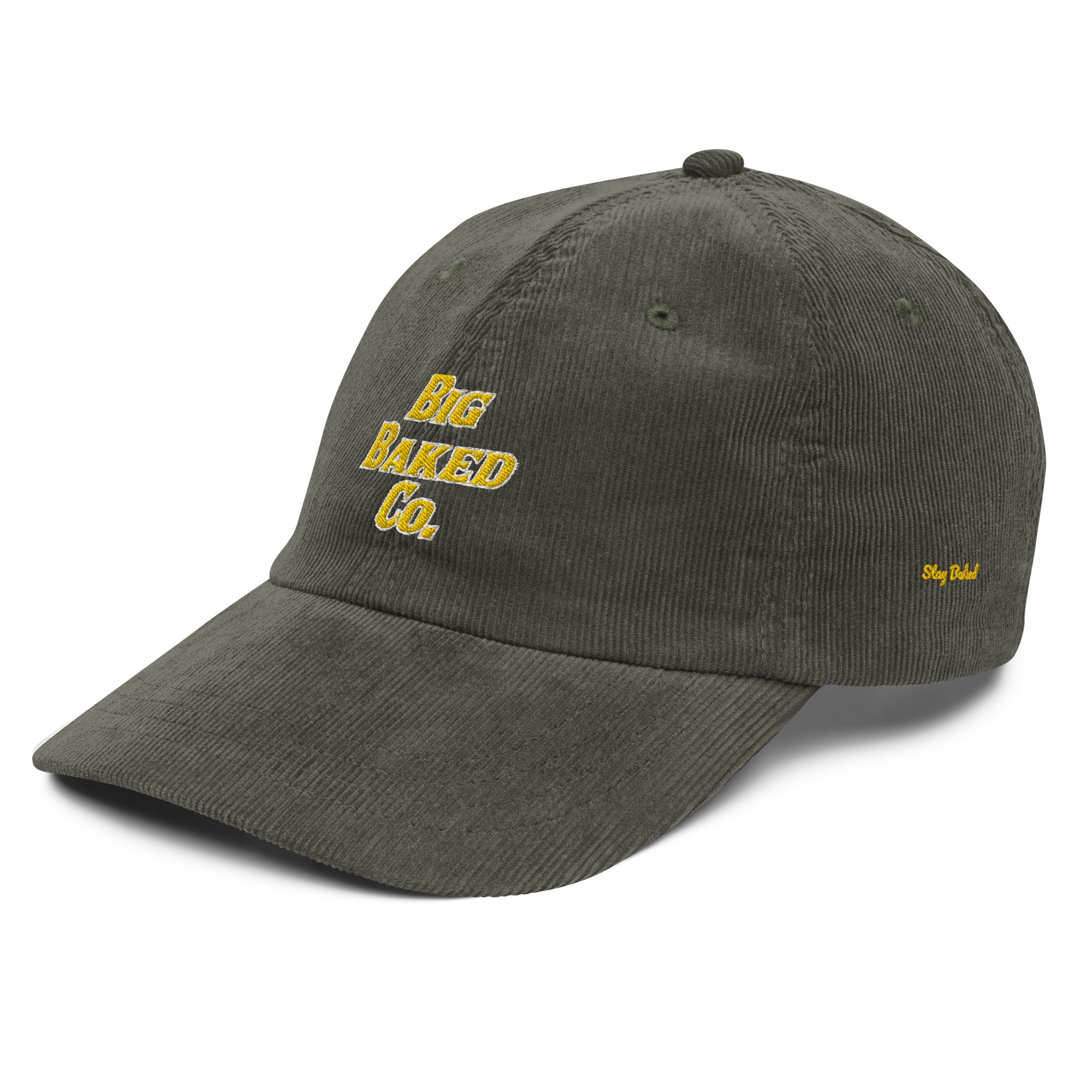 'BigBakedCo' Corduroy Cap